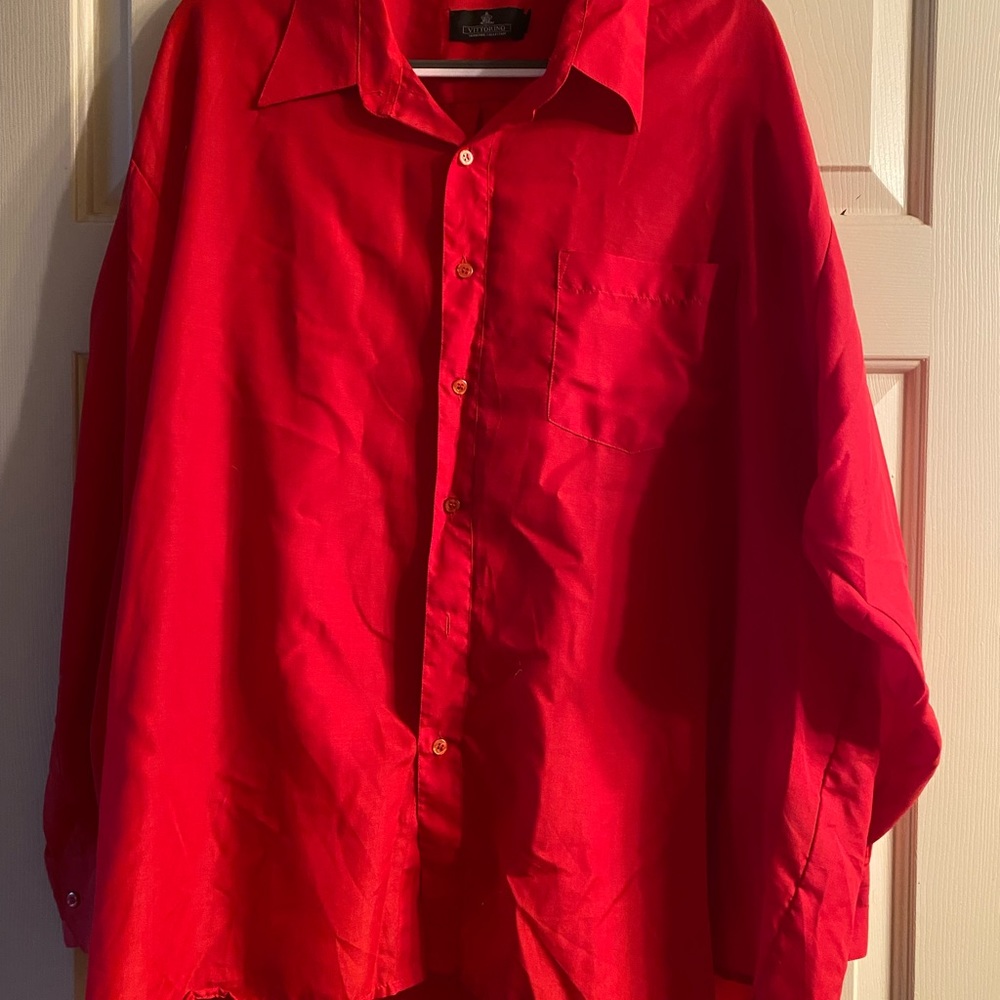 Vittotino Red Dress Shirt